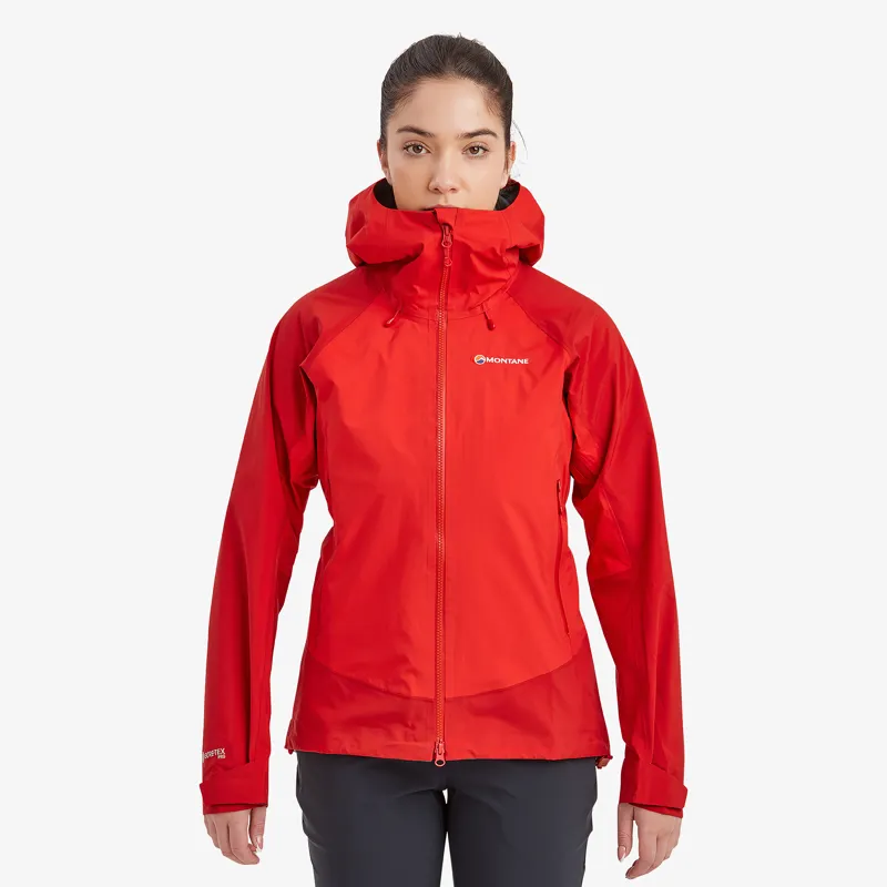 Montane Womens Phase XPD Jacket Adrenaline Red-2